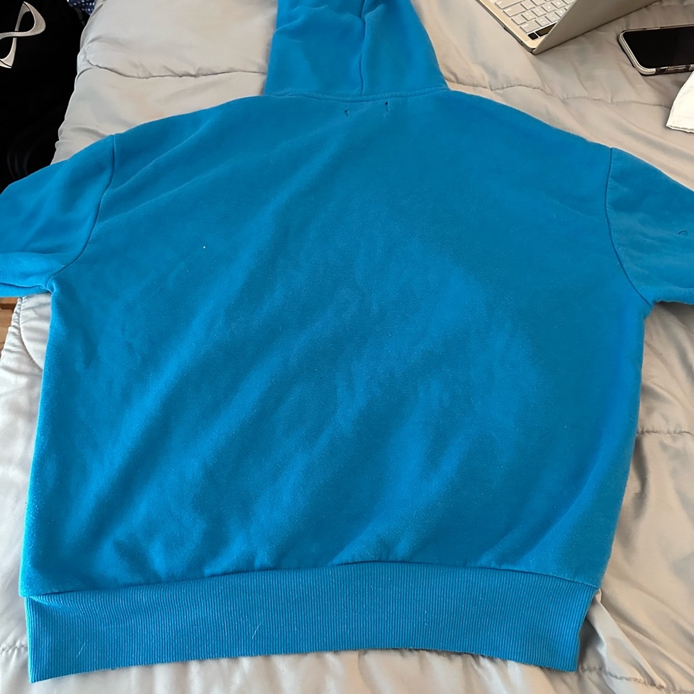 Bright blue Playboy hoodie
